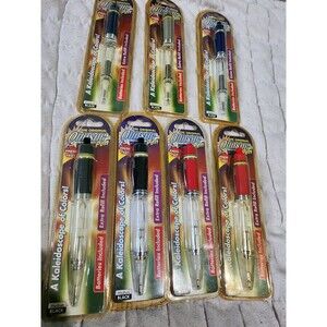 Lot Of 7 Vintage The Original Quasar Pen Color Changing - see full description